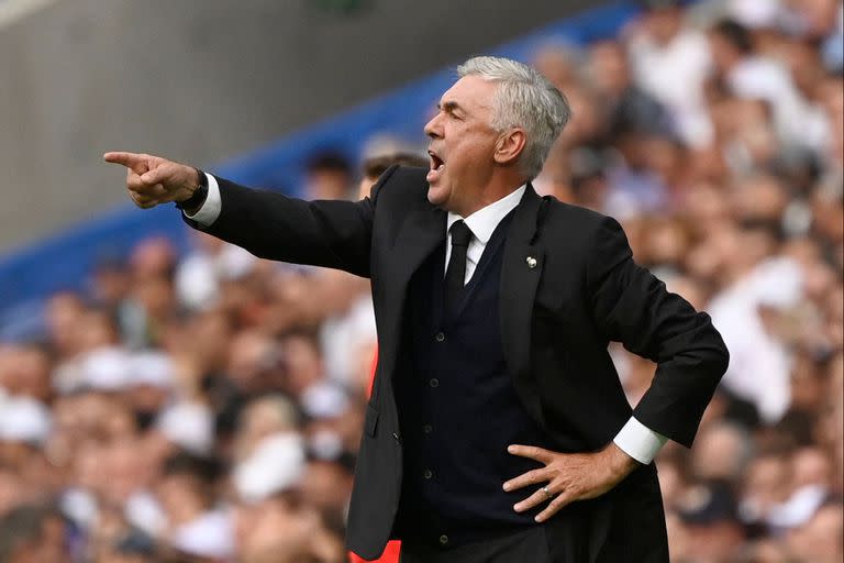 Carlo Ancelotti, el italiano que diseña a Real Madrid, en su segunda etapa en el club.