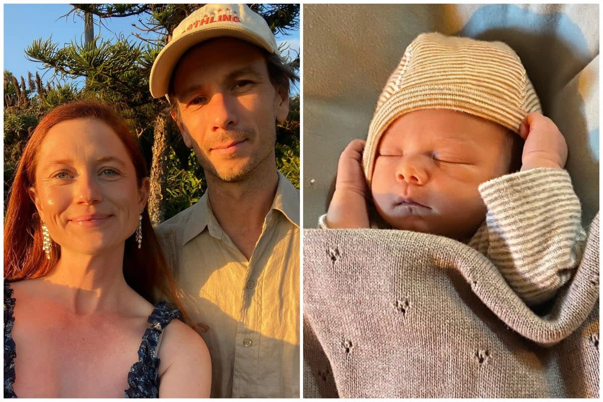 Bonnie Wright and Andrew Lococo have welcomed their first child together  (Instagram @thisisbwright)