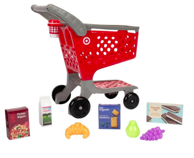 A kid was using this adorable mini cart! Apparently we used to have carts  like these long ago? : r/tjcrew