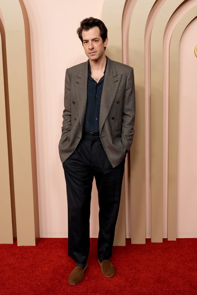 Mark Ronson attends the 96th Oscars Nominees Luncheon at The Beverly Hilton on February 12, 2024 in Beverly Hills, California