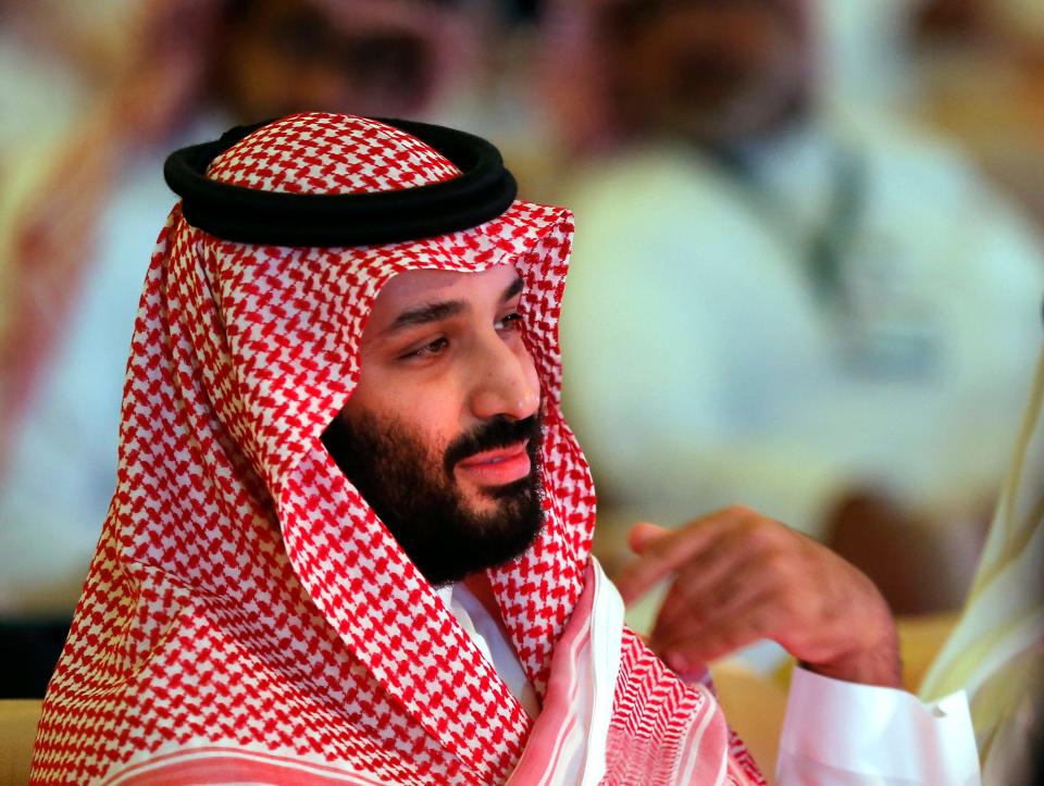 Crown Prince Mohammed bin Salman of Saudi Arabia.