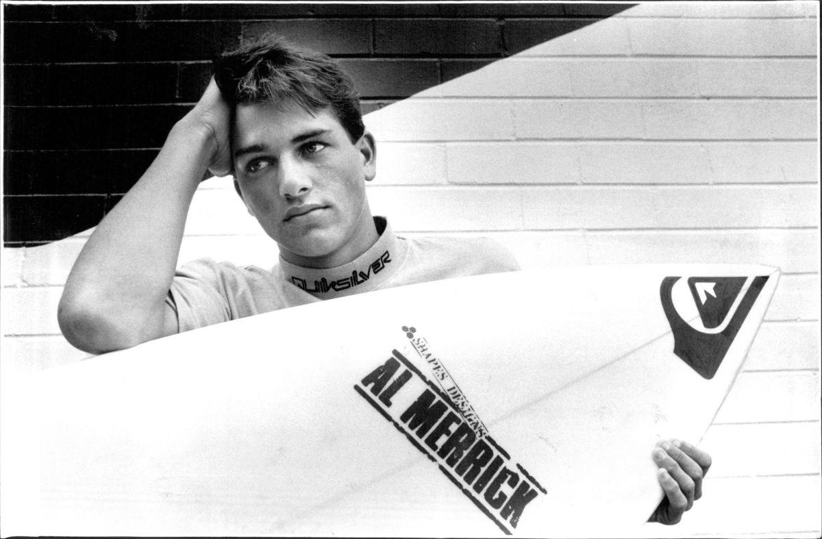 A young Kelly Slater, age 19, with surfing's greatest career ahead of him.<p>Photo by Paul Jones/Fairfax Media via Getty Images</p>