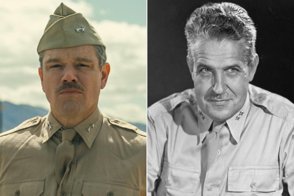 Matt Damon, General Leslie Groves