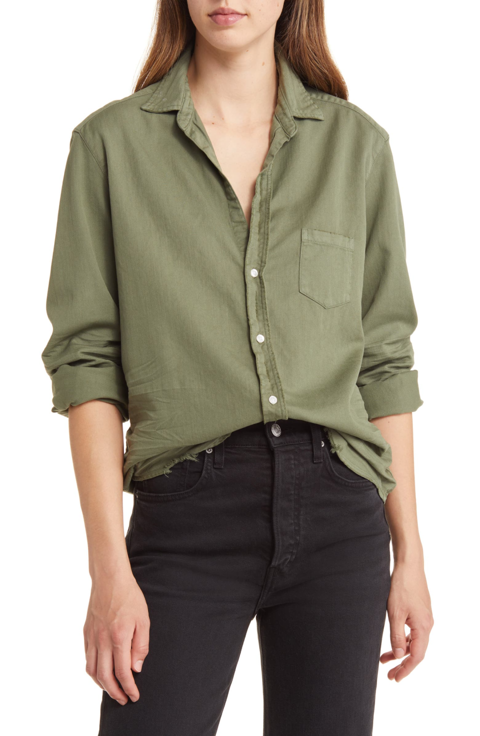 Frank & Eileen Relaxed Fit Cotton Button-Up Shirt 