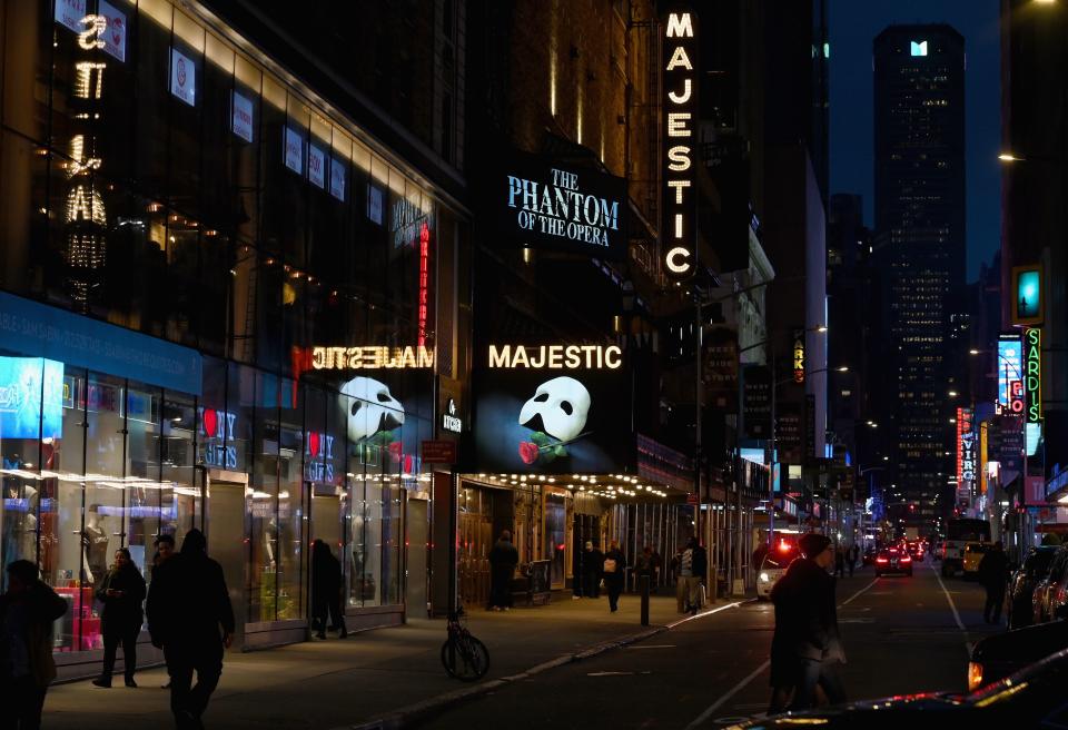 “Phantom of the Opera” at risk to shut down as Broadway goes dark 