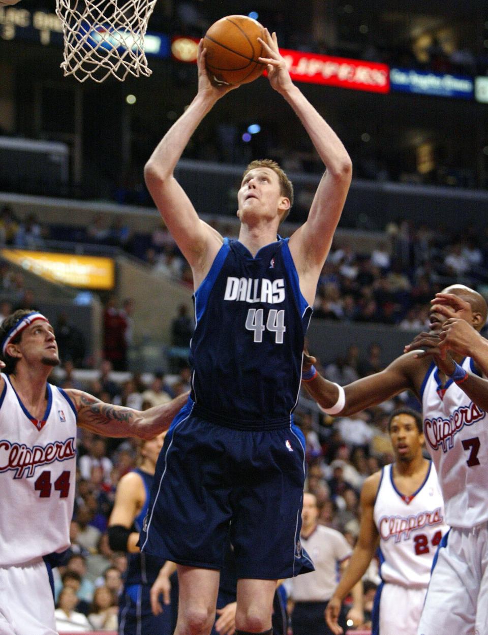 Bradley with the Mavericks in 2003.