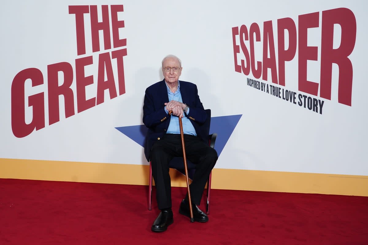 Michael Caine confirmed he is retiring from acting (Ian West, PA) (PA Wire)