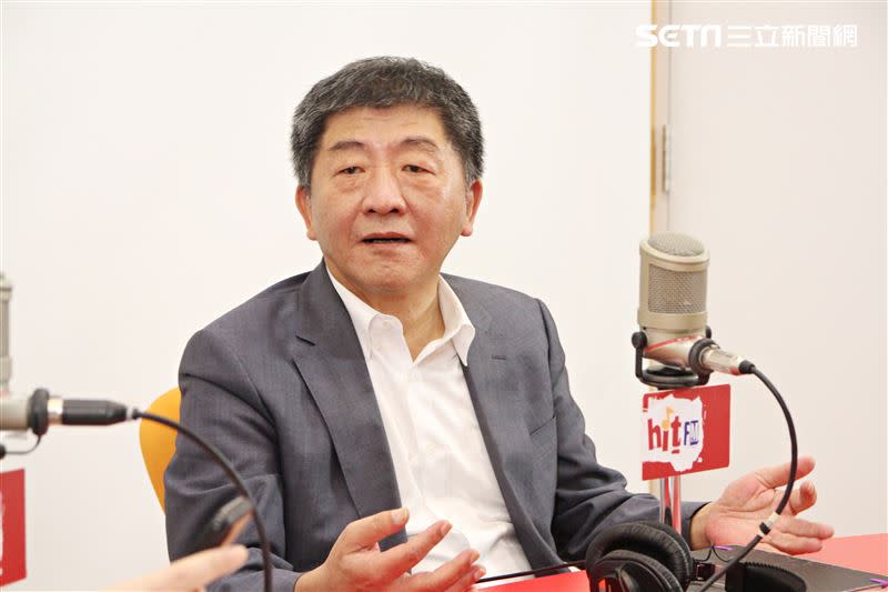 衛福部長、中央流行疫情中心指揮官陳時中（圖／Hit Fm《周玉蔻嗆新聞》製作單位提供）