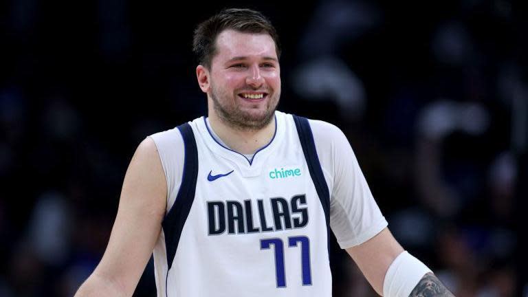  Luka Doncic of the Dallas Mavericks