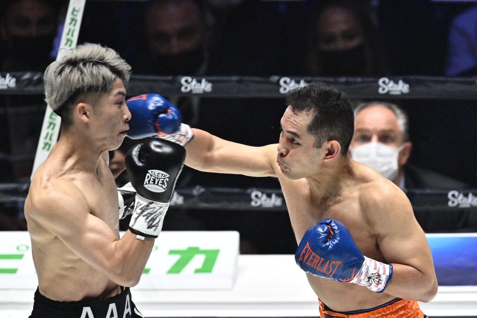 Nonito Donaire (right) was beaten by the great Naoya Inoue (AFP via Getty Images)