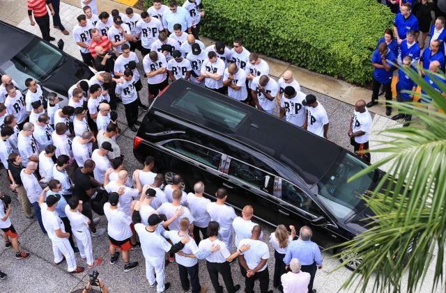 Jose Fernandez mourned by family and friends at private funeral