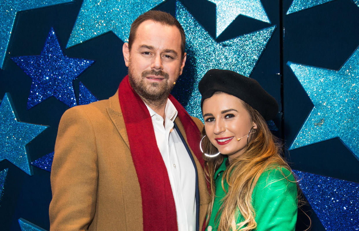 Cast photocall for Nativity! The Musical  Featuring: Danny Dyer, Dani Dyer Where: London, United Kingdom When: 19 Dec 2018 Credit: Phil Lewis/WENN.com