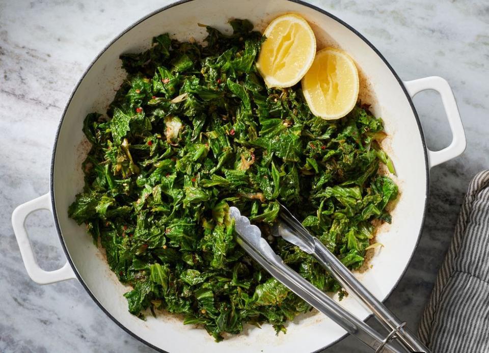 Sautéed Mustard Greens