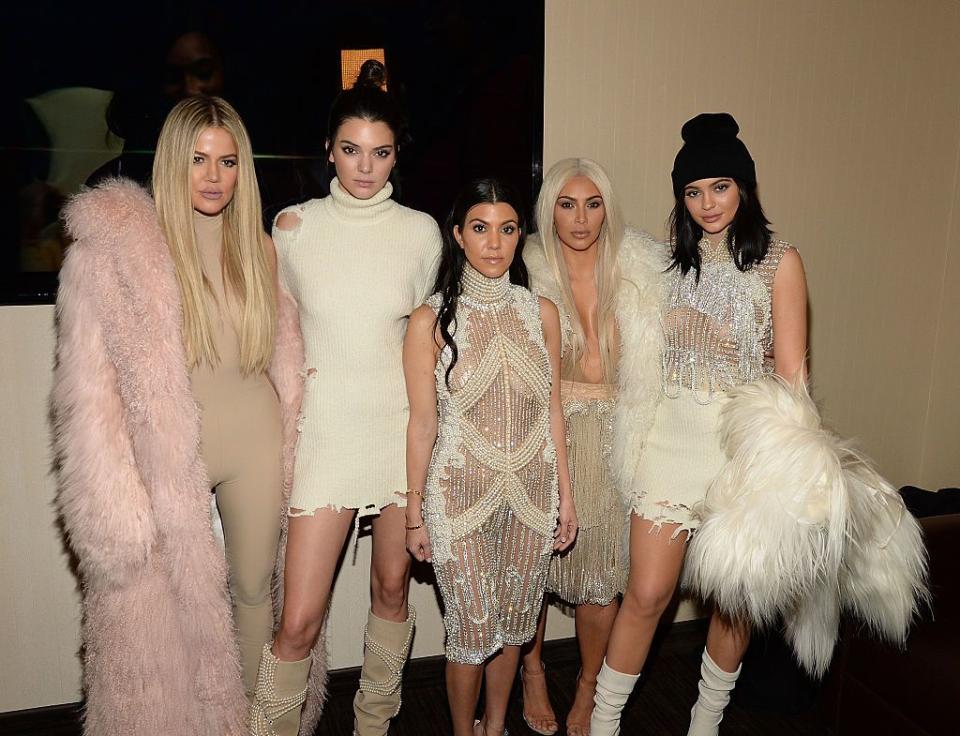 2016: Khloé, Kendall, Kourtney, Kim and Kylie