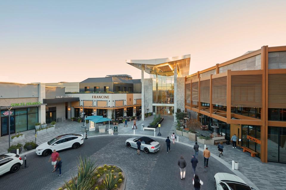 Several new stores opened at Scottsdale Fashion Square in 2020, including Versace, Rolex, Warby Parker, Fabletics, Casper, Levi’s Store, Francine and Nobu.