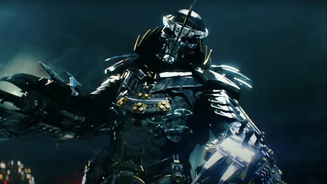  Shredder in 2014 live-action Teenage Mutant Ninja Turtles movie. 