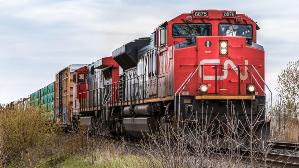 Canadian railway CN has announced plans to acquire the Iowa Northern Railway. (Photo: Shutterstock/Christopher O'Donnell)