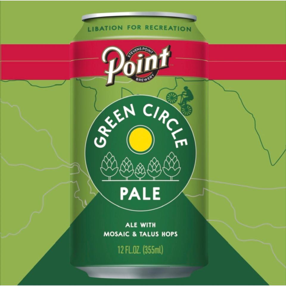 A portion of the proceeds from Point Brewery's Green Circle Pale Ale will benefit the Green Circle Trail in Stevens Point.