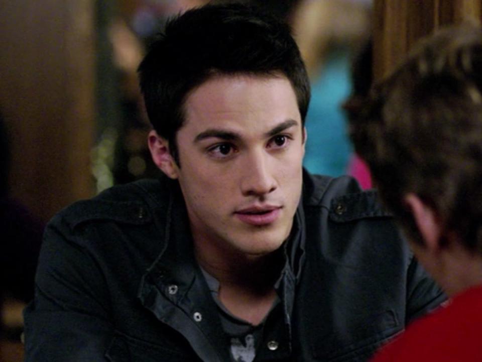 michael trevino as tyler lockwood on the vampire diaries