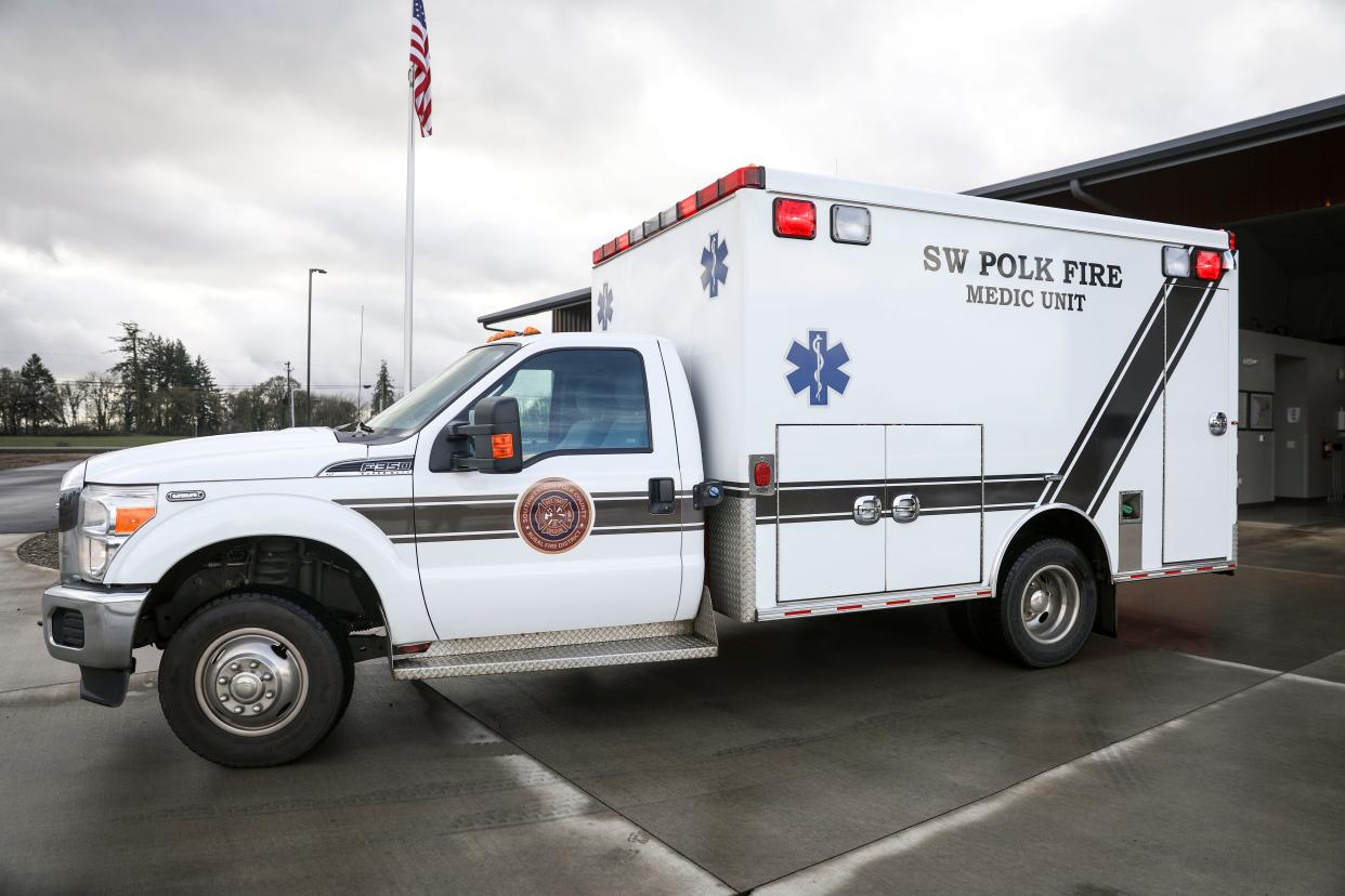 The Southwest Polk County Fire District was assigned an ambulance service area in the north part of Polk County on Wednesday, while Dallas retains a large portion of the area around its city.