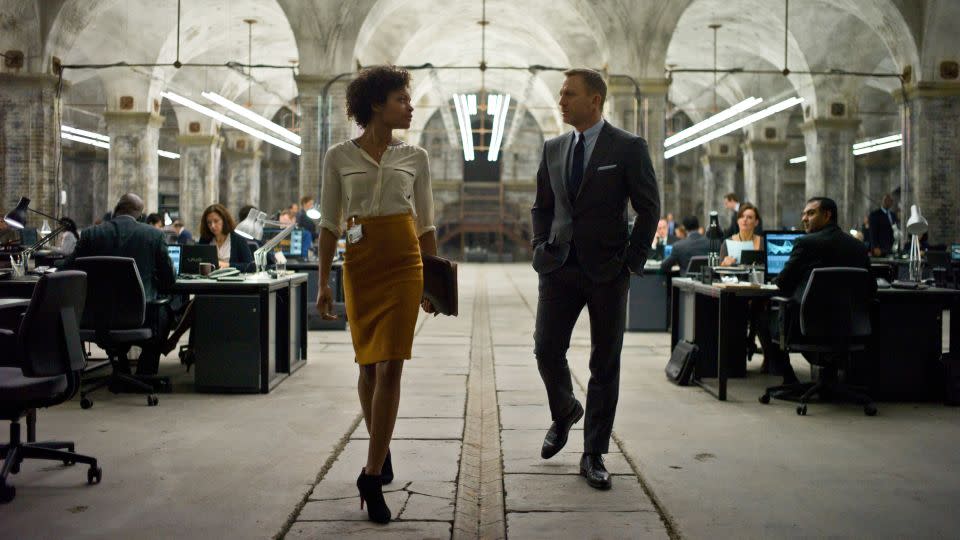 Naomie Harris and Daniel Craig in "Skyfall." - Francois Duhamel/Columbia Pictures/Everett