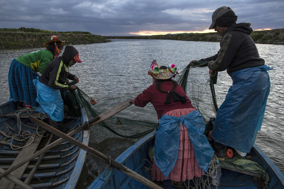 La contaminación del lago Titicaca