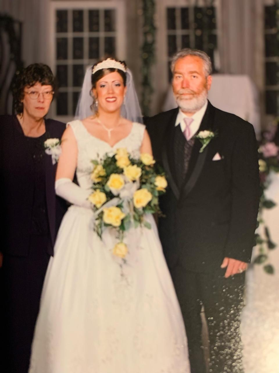 Charlene and Ken Smith with their daughter, Shannon Smith-Martin.