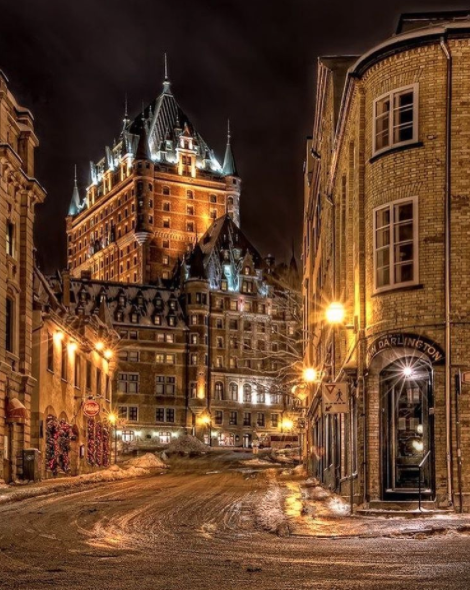 <p>The 400-year-old buildings and cobblestone streets may draw you in, but Quebec City’s electric nightlife will keep you. The report cites spots like La Boîte à Pain and Noctem Artisans Brasseurs as favourites, but a major must-see is <a rel="nofollow noopener" href="http://le-cercle.ca/" target="_blank" data-ylk="slk:Le Cercle,;elm:context_link;itc:0;sec:content-canvas" class="link ">Le Cercle,</a> which just so happens to be celebrating its 10th anniversary on Nov. 11. Another huge attraction? The <a rel="nofollow noopener" href="http://www.hoteldeglace-canada.com/" target="_blank" data-ylk="slk:Hotel de Glace;elm:context_link;itc:0;sec:content-canvas" class="link ">Hotel de Glace</a>, of course. <br>(Instagram/<a rel="nofollow noopener" href="https://www.instagram.com/p/BQREK0BAdYW/" target="_blank" data-ylk="slk:travellingthroughtheworld;elm:context_link;itc:0;sec:content-canvas" class="link ">travellingthroughtheworld</a>) </p>