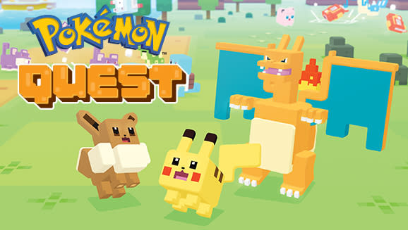 Pokemon Quest, a free-to-start RPG, was released for the Nintendo Switch back