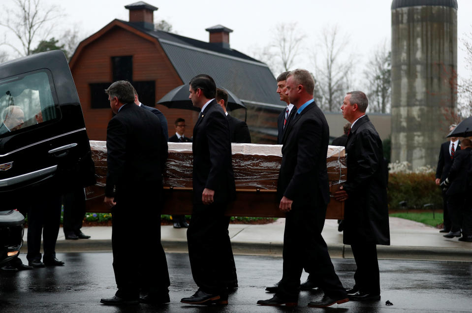 Saying goodbye to Billy Graham