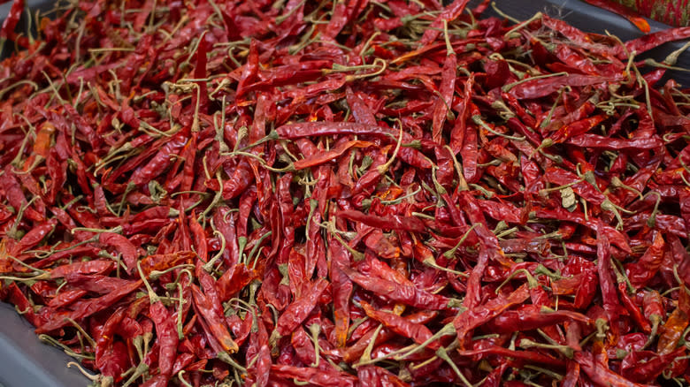 chile de arbol seco