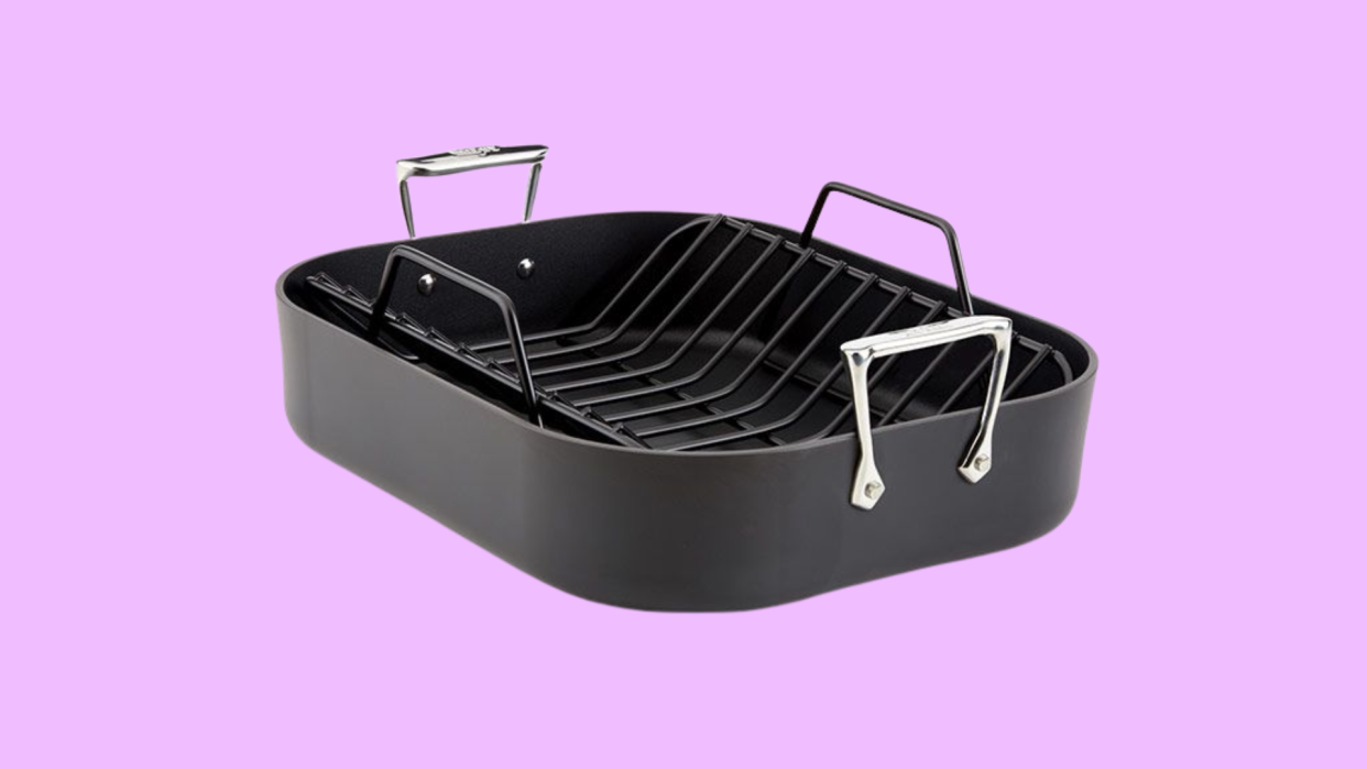 Stock up on this popular nonstick roaster before the holidays.]
