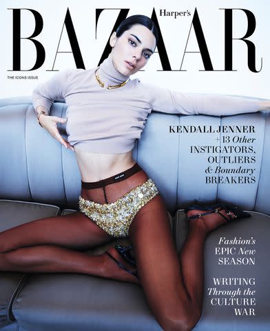 Emma Corrin Models the Trouser-Less Trend in Sequin Knickers on the Miu Miu  Runway - POPSUGAR Australia