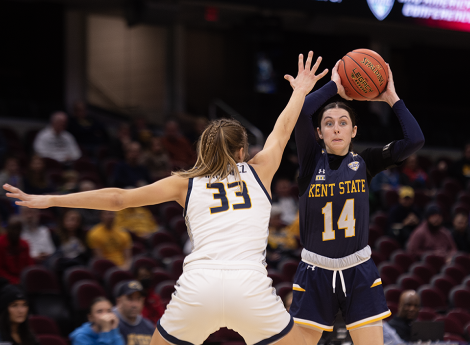 Newark graduate Katie Shumate has led Kent State to its first 20-win season in a decade and a berth in the WNIT.
