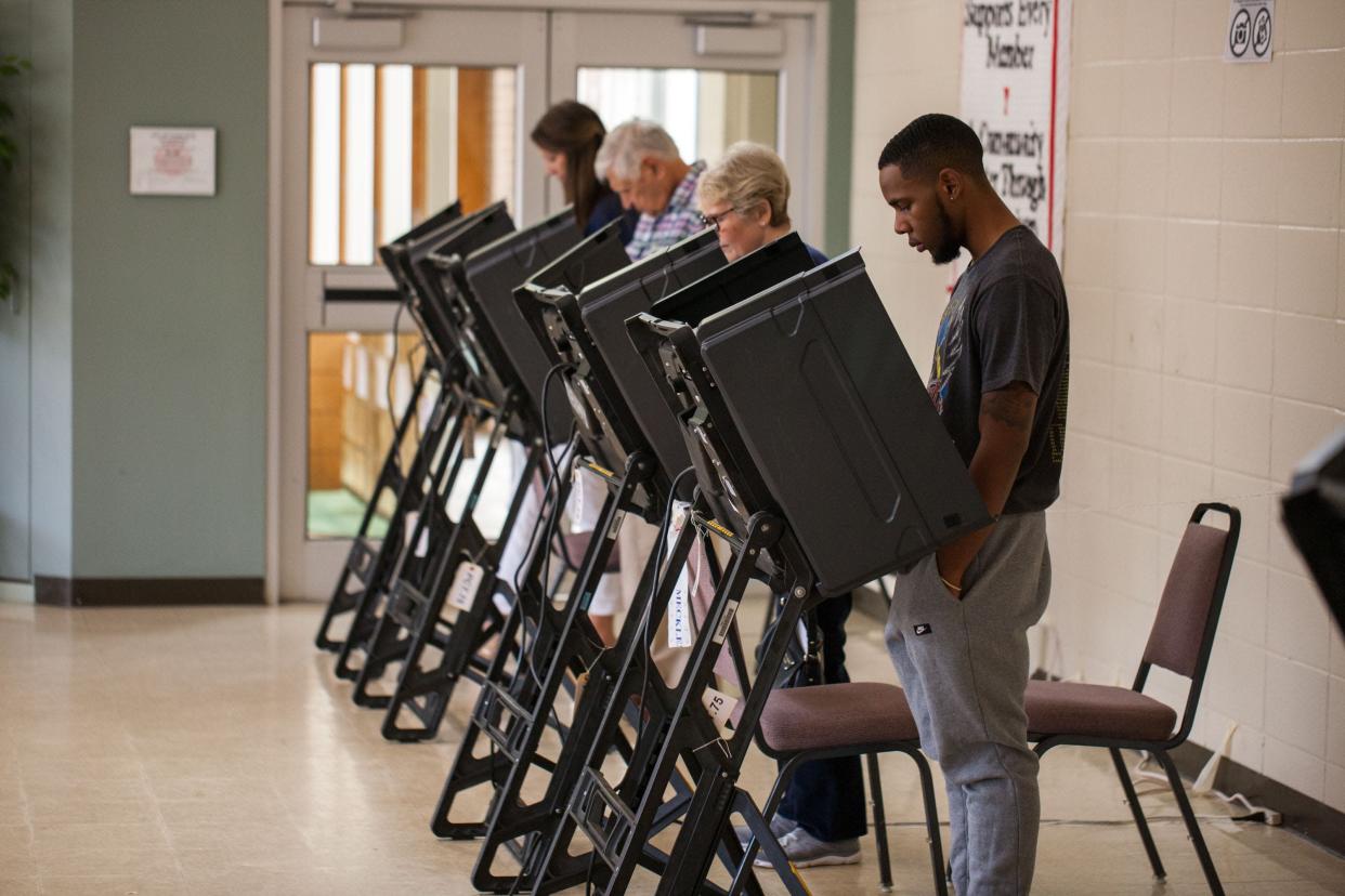 Voting in Charlotte, North Carolina, on Nov. 6, 2018.