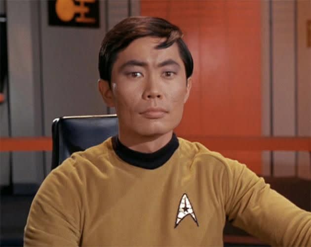 George Takei as Mr. Sulu. Source: Star Trek