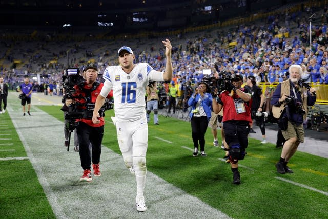 David Montgomery hat-trick lifts Detroit Lions over Green Bay