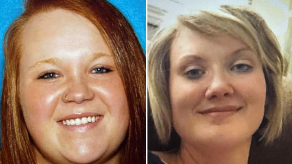 PHOTO: Veronica Butler, 27, and Jilian Kelley, 39, are seen in undated photos released on March 31, 2024, by the Texas County Sheriff’s Department. (Texas County Sheriff’s Department)