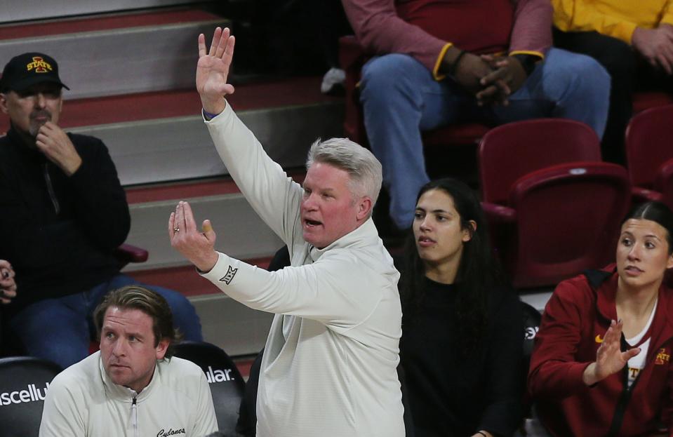 Iowa State coach Bill Fennelly's team will play 18 conference games in 2023-24.