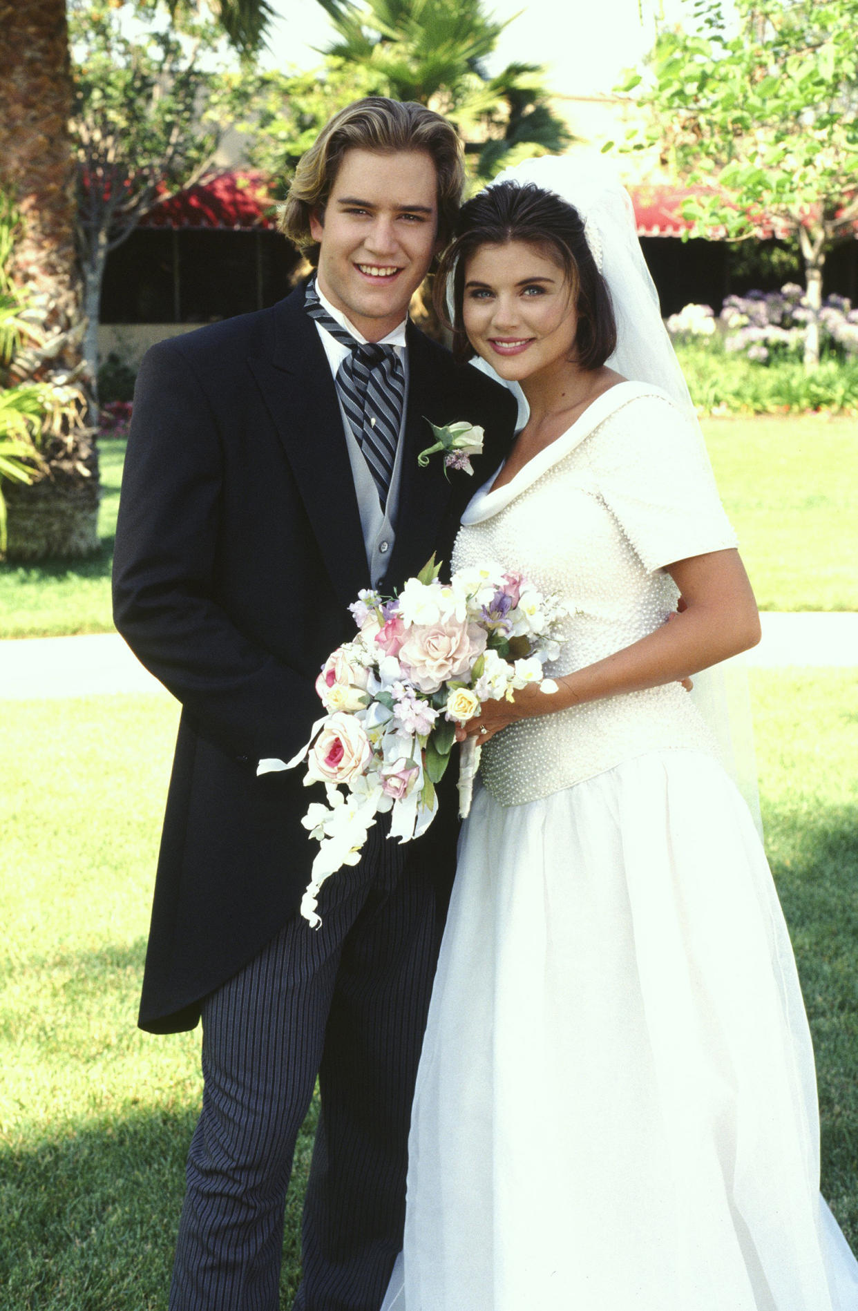 Mark-Paul Gosselaar, Tiffani Thiessen in 