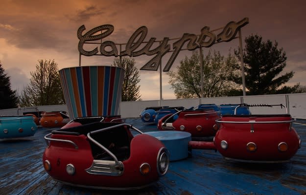 amusement park abandoned