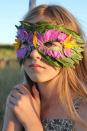 <p>Make this beautiful mask with your favorite color flower petals. </p><p><strong>Get the tutorial at <a href="http://mermagblog.com/diy-nature-mask-with-leaves-and-flowers/" rel="nofollow noopener" target="_blank" data-ylk="slk:Mer Mag;elm:context_link;itc:0;sec:content-canvas" class="link ">Mer Mag</a>. </strong></p><p><a class="link " href="https://www.amazon.com/Darice-35443-54-Single-2-Inch-144-Pack/dp/B0093JNXGW/?tag=syn-yahoo-20&ascsubtag=%5Bartid%7C10050.g.3480%5Bsrc%7Cyahoo-us" rel="nofollow noopener" target="_blank" data-ylk="slk:SHOP LEAVES;elm:context_link;itc:0;sec:content-canvas">SHOP LEAVES</a> </p>