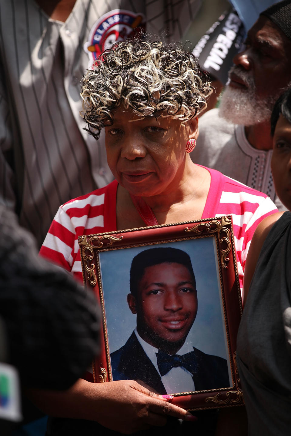 Gwen Carr, the mother of Eric Garner, on July 7, 2015 in New York City. | Spencer Platt—Getty Images