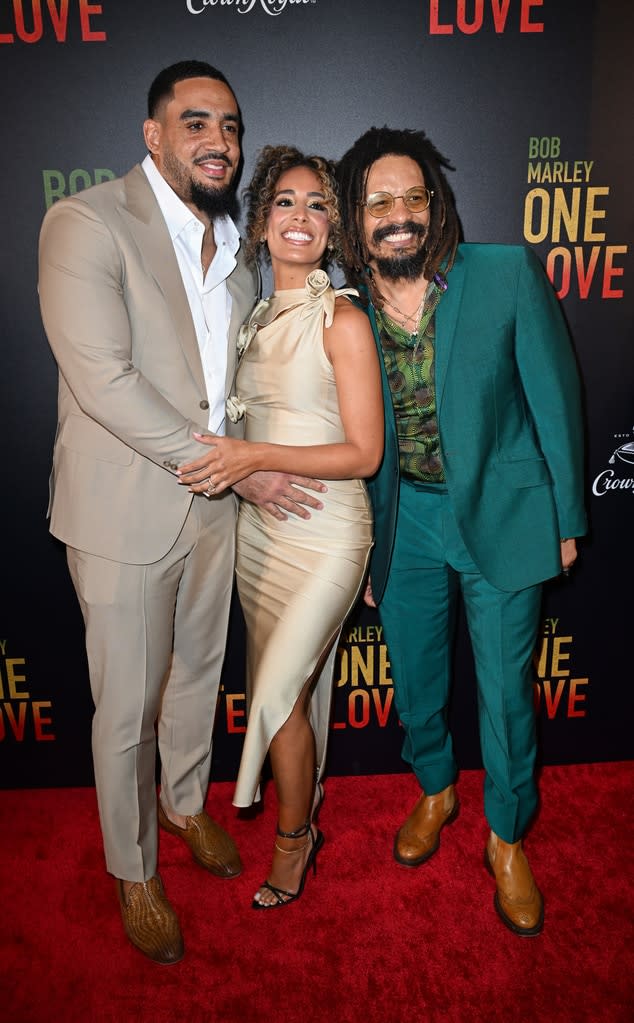 <p>Eden Marley, who shares a daughter with husband <strong>Olivier Vernon</strong>, founded the <a href="https://lionxwellness.com/" rel="nofollow noopener" target="_blank" data-ylk="slk:Garden of Eden Foundation;elm:context_link;itc:0;sec:content-canvas" class="link ">Garden of Eden Foundation</a> benefiting youth empowerment through education and the arts.</p>