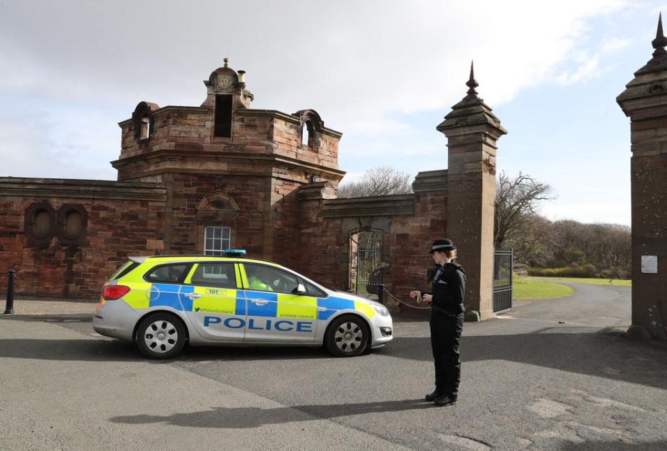 Louise Tiffney’s remains were found near a stately home in Longniddry, East Lothian, in April 2017 (PA)