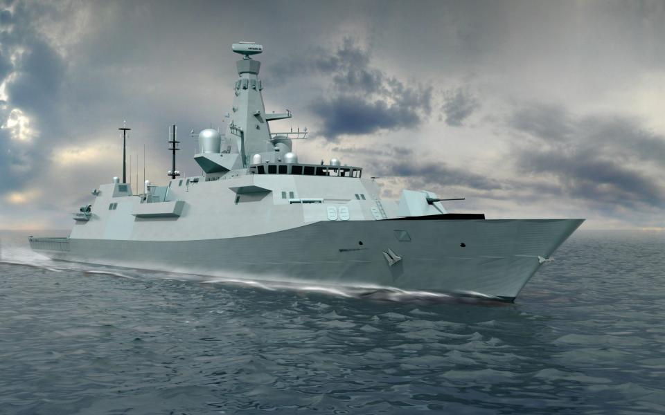 Type 26 frigate royal navy ministry of defence - BAE Systems /PA Media 