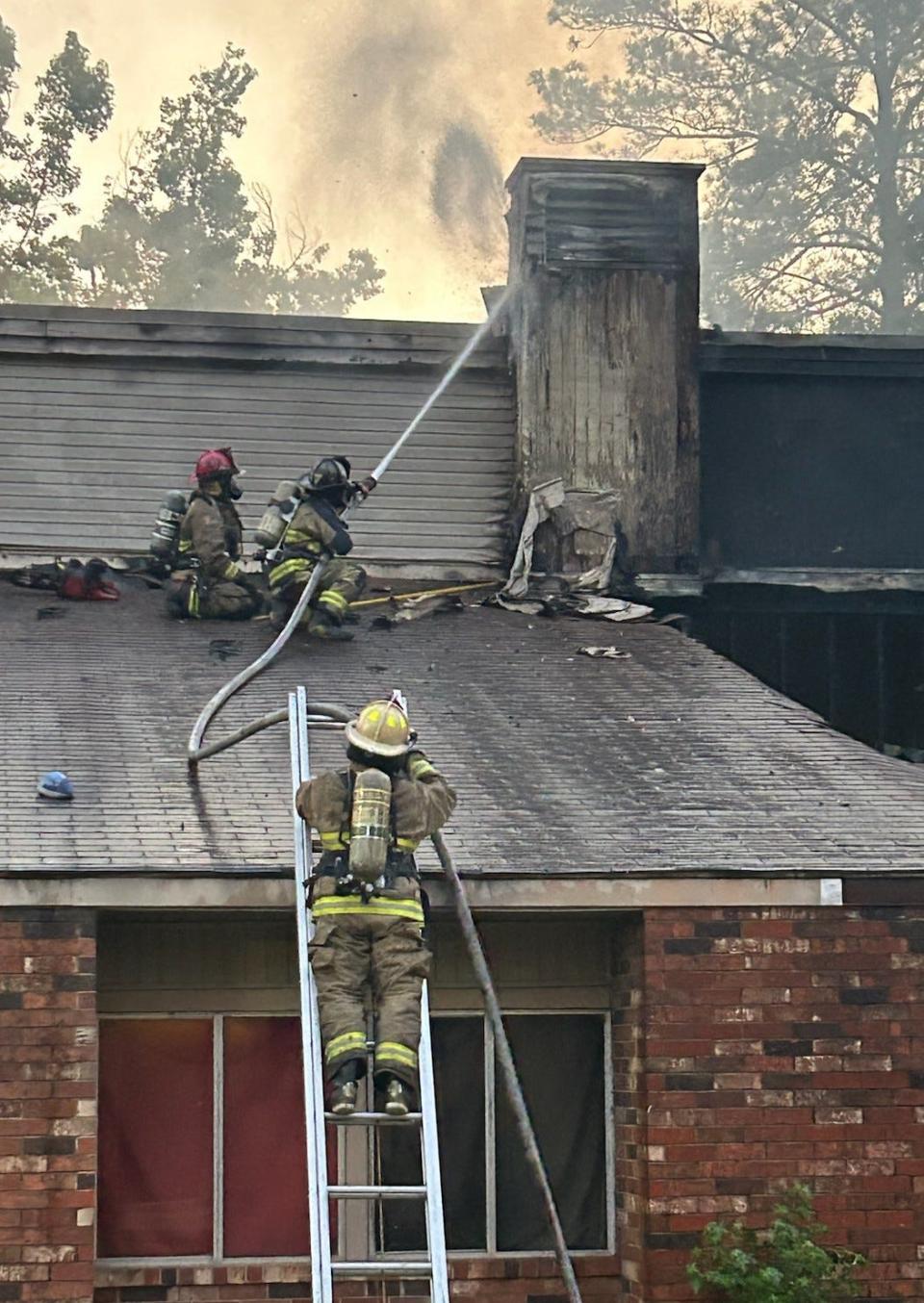 The fire at Pine Valley Apartments Thursday, June 20, completely destroyed the homes of eight families comprising 26 individuals.