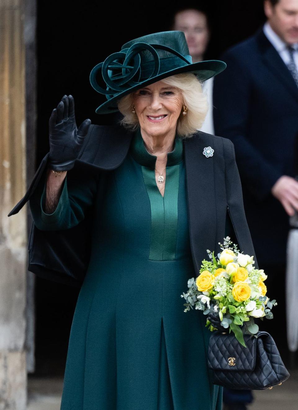 the royal family attend the 2024 easter service