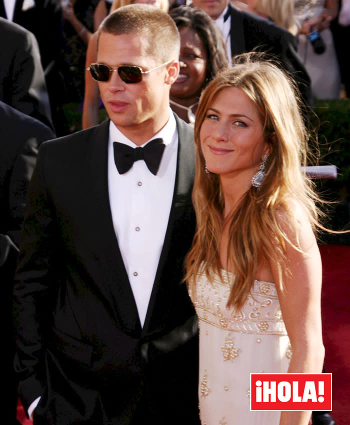 Jennifer Aniston y Brad Pitt