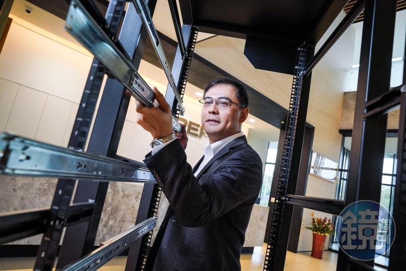 吳仁山為提高毛利，積極跨入伺服器領域，敲門7年，終於打進雲端服務商龍頭。